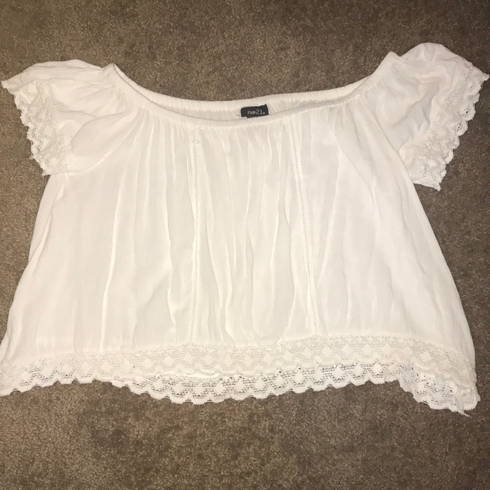 Off the shoulder top